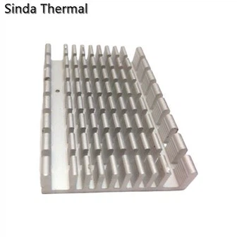 Anodlangan extruded alyuminiy issiqlik moslamasini tozalang