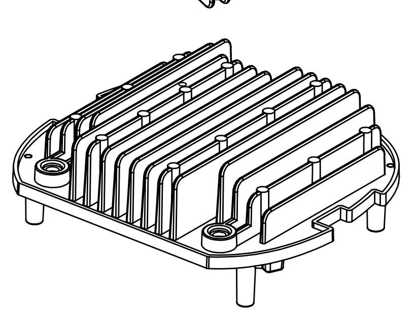 DIE CASING HEATSINK