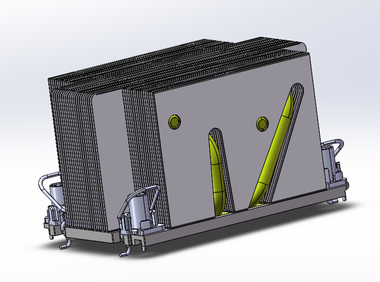 Intel 4677 2U  cpu heatsink