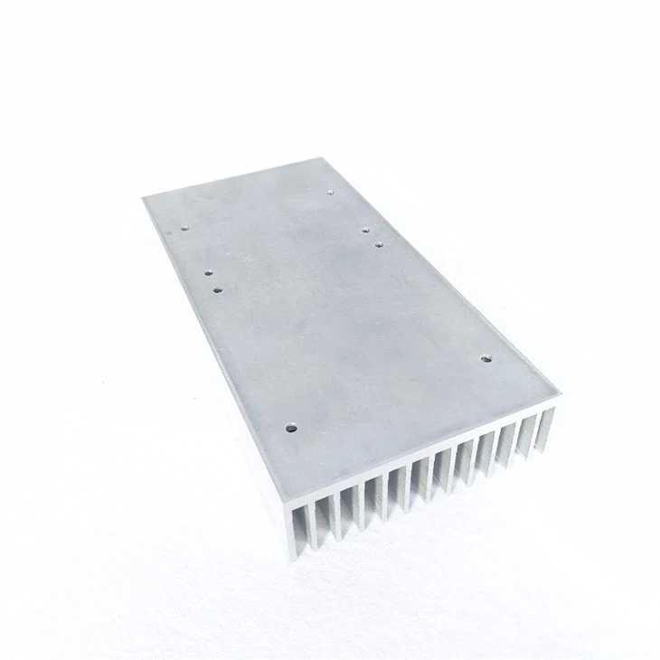 Clear Anodized Extruded Aluminum Heatsink
