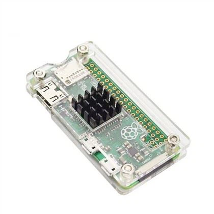 Raspberry Pi 4 radiatorli ekstrusion qora anodizatsiya bilan