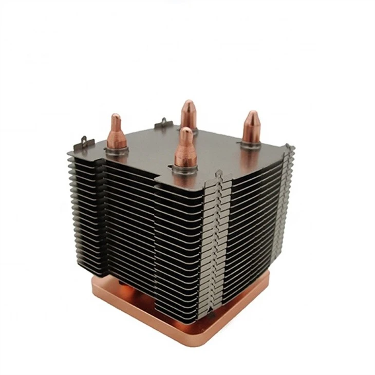 Aluminum Fin Heat Pipe CPU Heat Sink