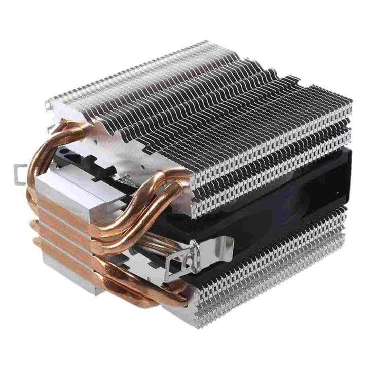 Alyuminiy Fin issiqlik trubkasi CPU radiatori