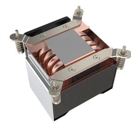 Alyuminiy Fin CPU issiqlik qabul qiluvchisi
