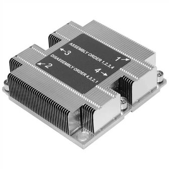 CPU uchun alyuminiy passiv issiqlik qabul qiluvchi
